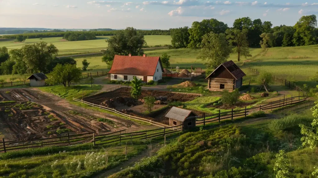 działką zagrodową a budowlaną